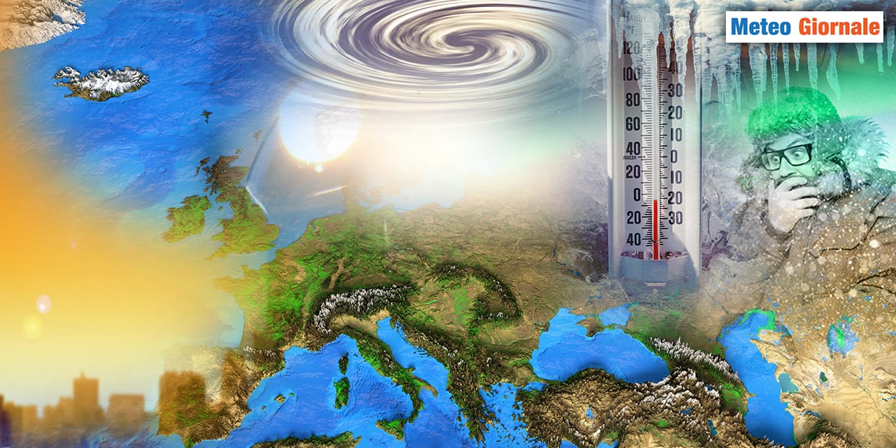 Gli effetti meteo del VORTICE POLARE in Europa