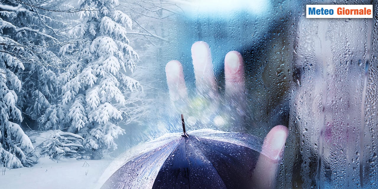 Svariati peggioramenti METEO all'orizzonte, con tanta PIOGGIA e tanta NEVE