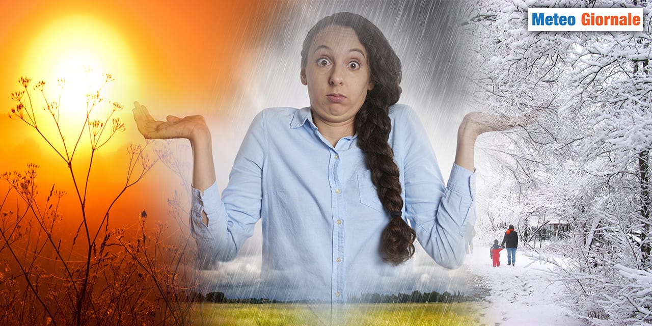 L'incertezza METEO è notevole, potrebbe accadere di tutto