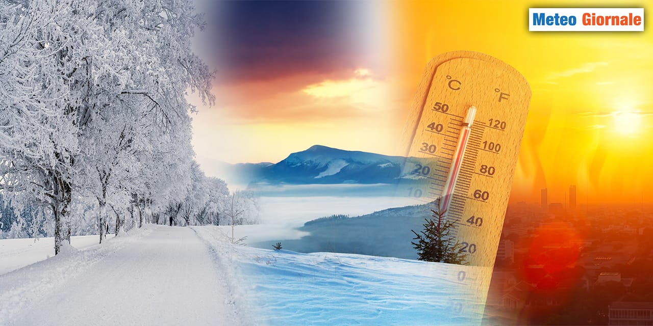 Piccola tregua METEO con rialzo termico, poi pieno INVERNO