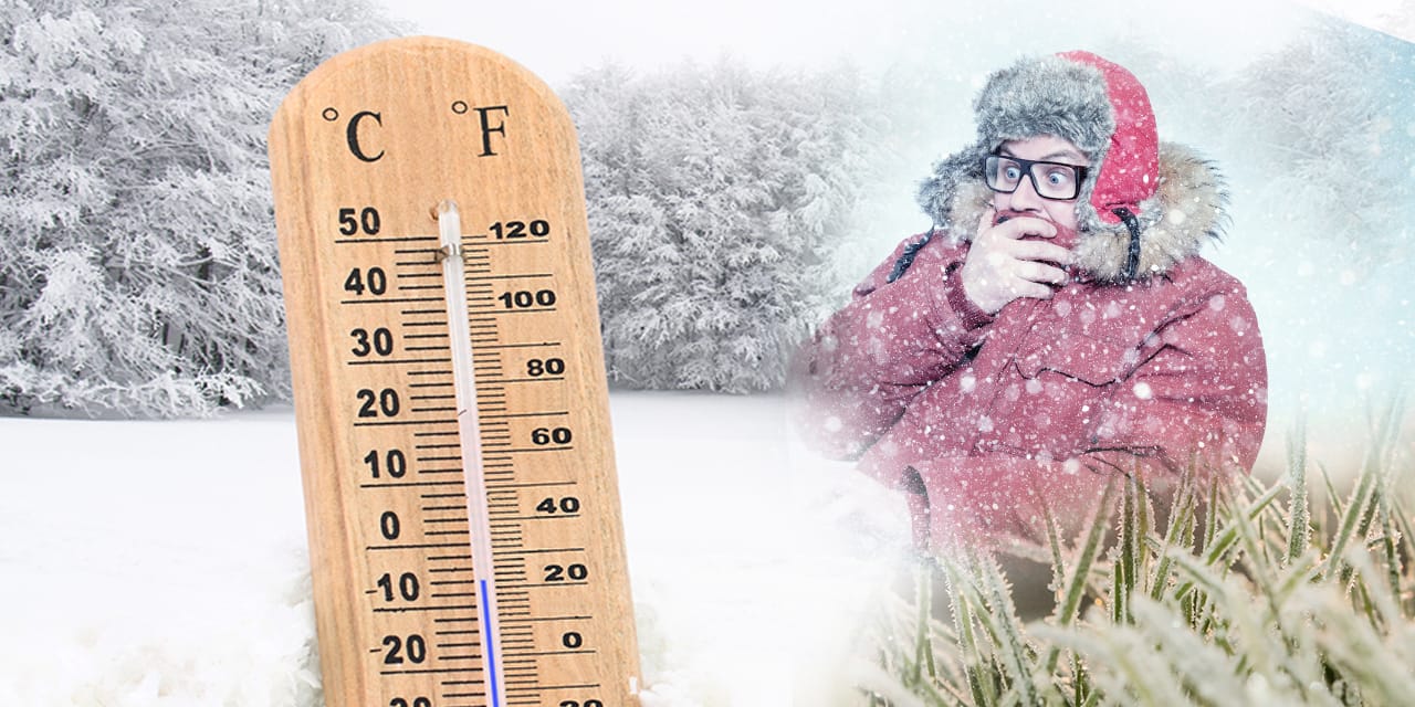 Meteo da pieno INVERNO con freddo e neve