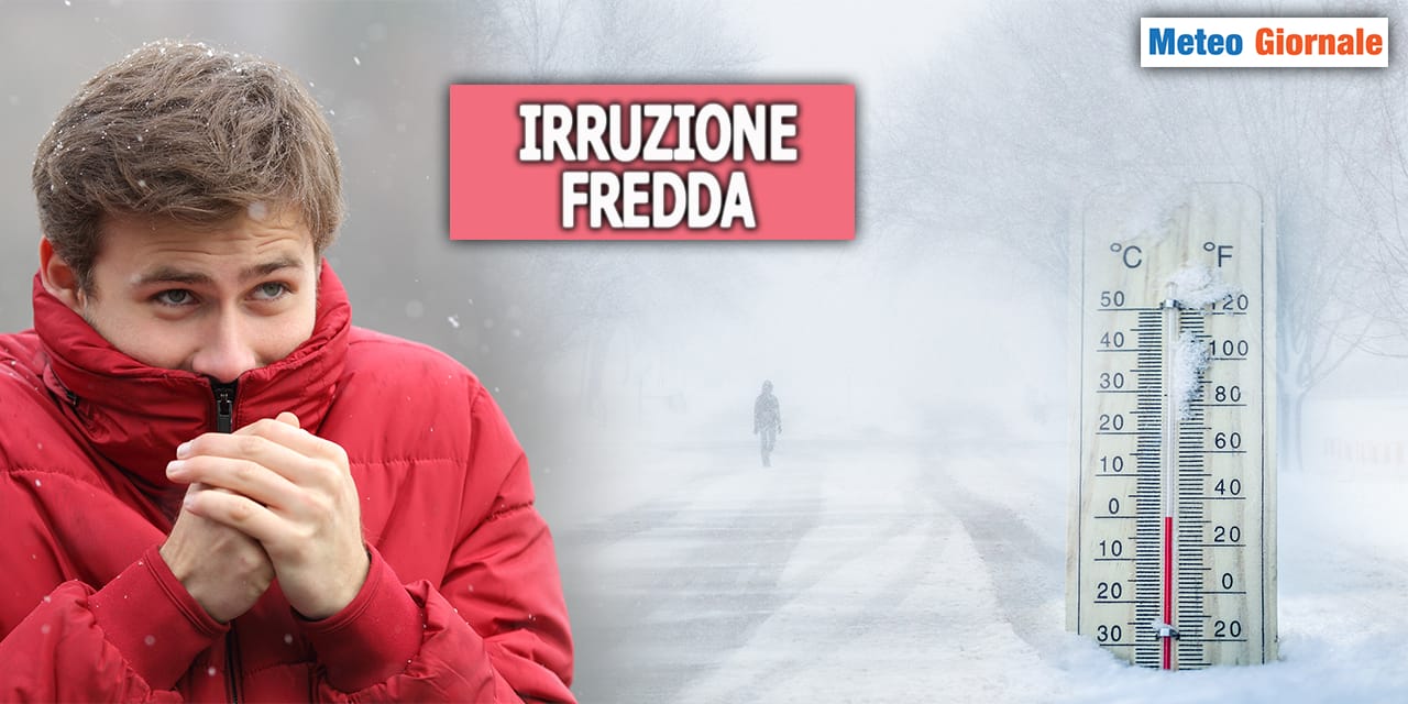 L'INVERNO c'è: rapida irruzione fredda, meteo stravolto