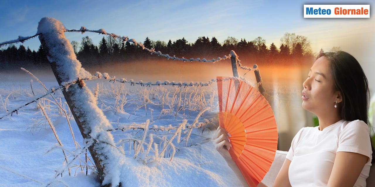 CALDO invernale: ecco la nuova sfida meteo