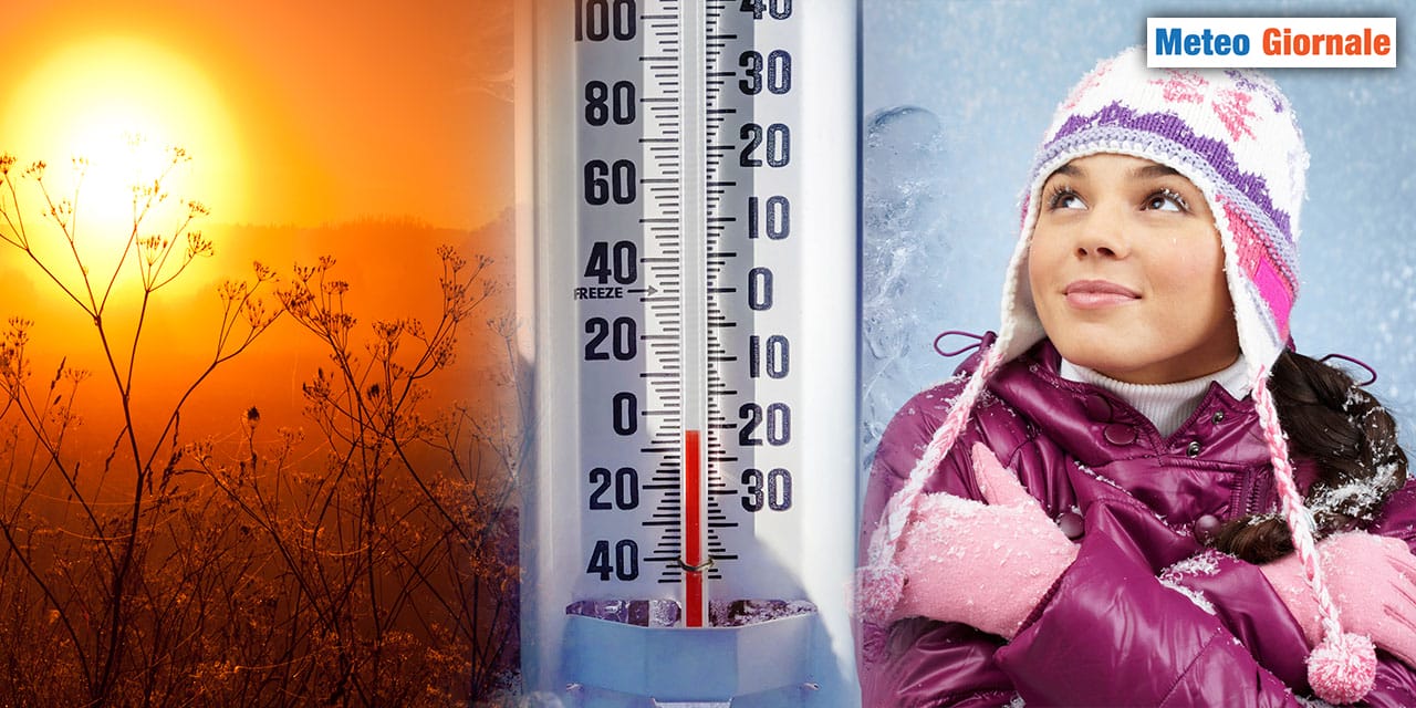 GENNAIO come AGOSTO, le anomalie meteo non perdonano