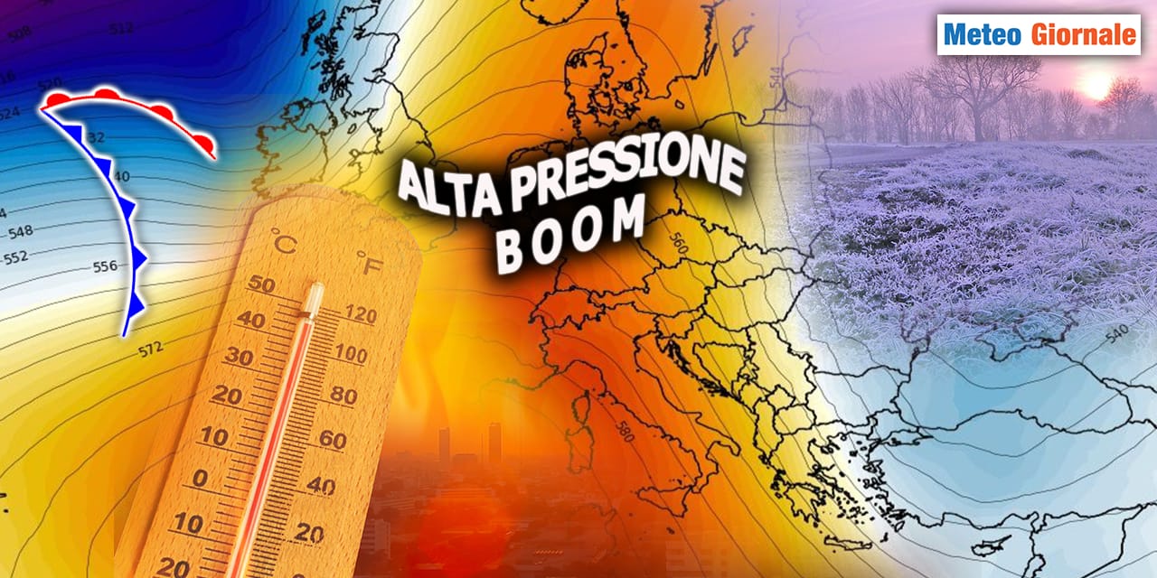 Meteo: Alta pressione boom! Inverno in letargo