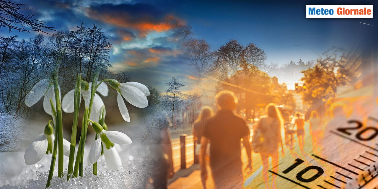 Meteo di GENNAIO come Aprile? Sì, non è uno scherzo