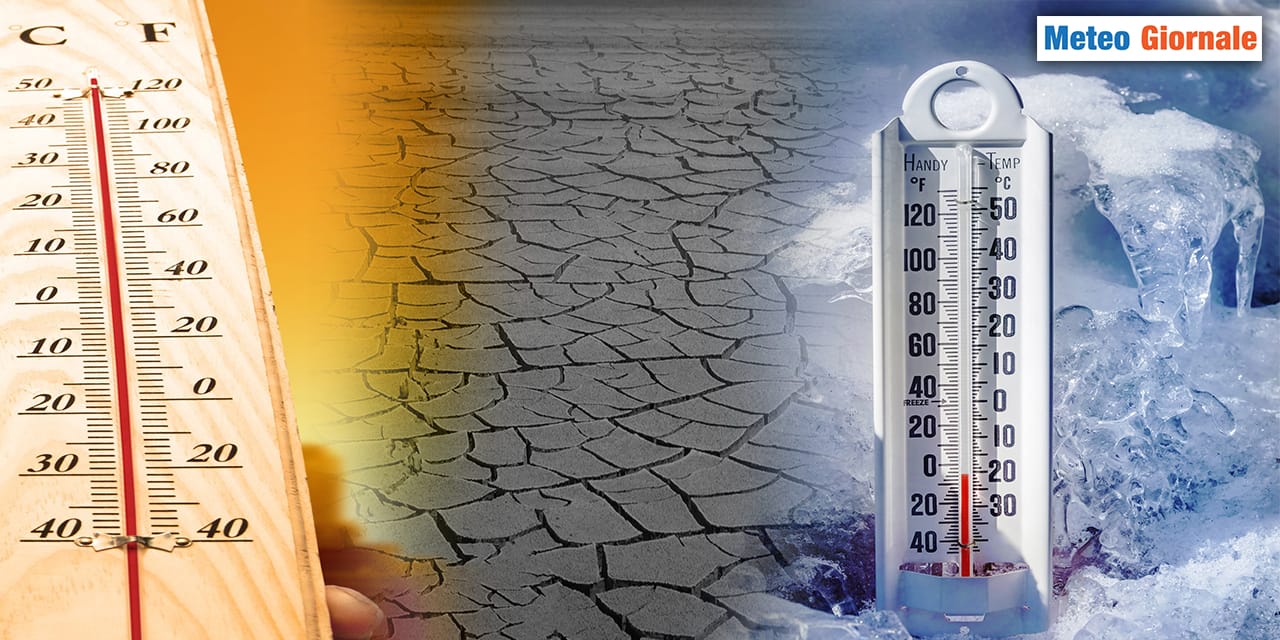 METEO 15 giorni, grandi sbalzi termici ma non piove