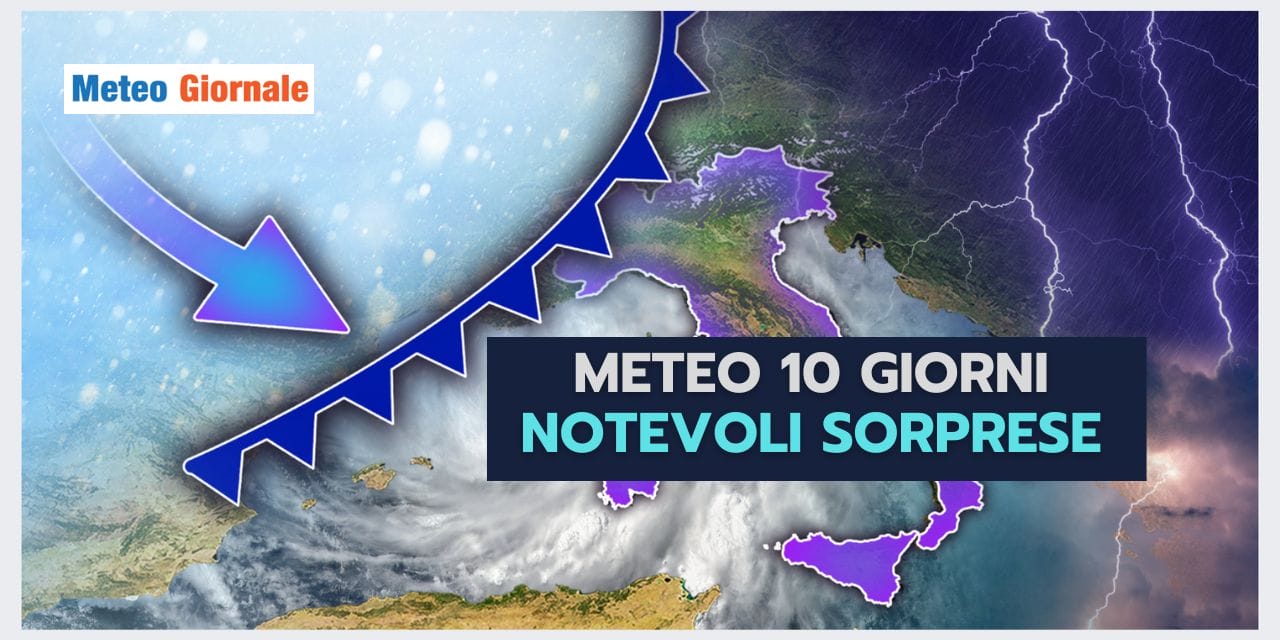 Evoluzione Meteo 10 giorni: parola chiave VARIABILITA'