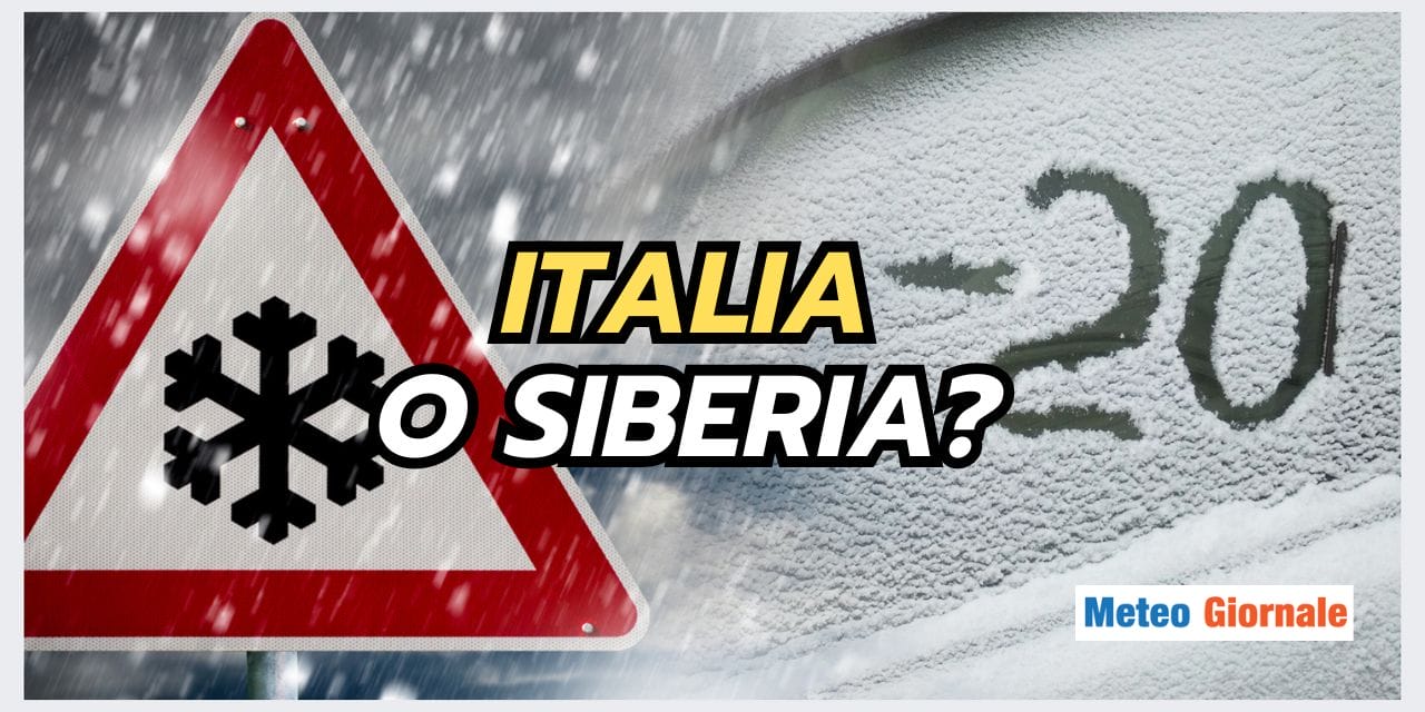 Meteo: quando il freddo di FEBBRAIO arriva dalla SIBERIA