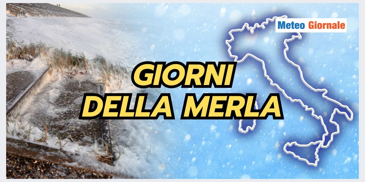 Giorni della Merla col meteo GELIDO. Una narrazione
