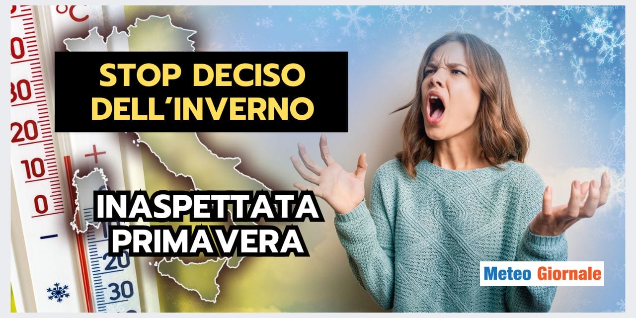 Meteo: in arrivo un'inaspettata PRIMAVERA, ecco da quando