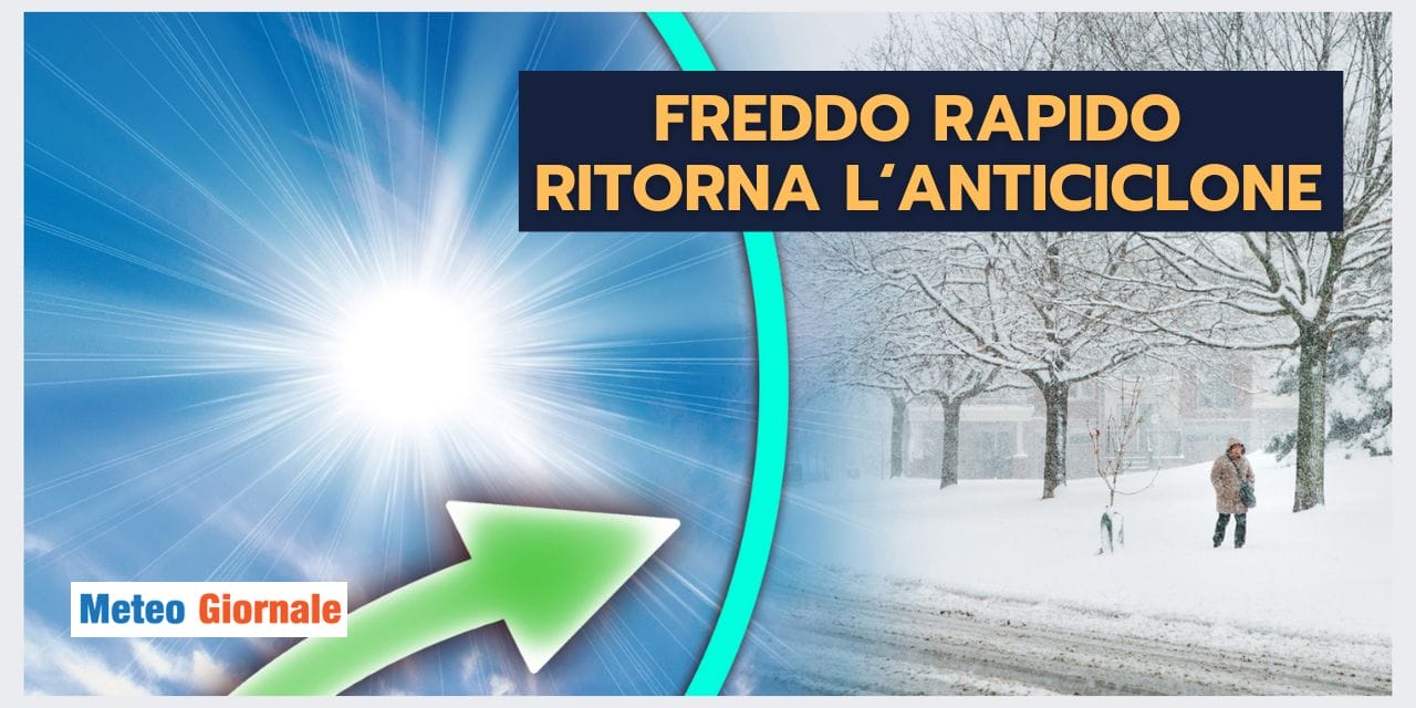 Meteo: l’inverno bussa ma non entra, freddo PASSEGGERO