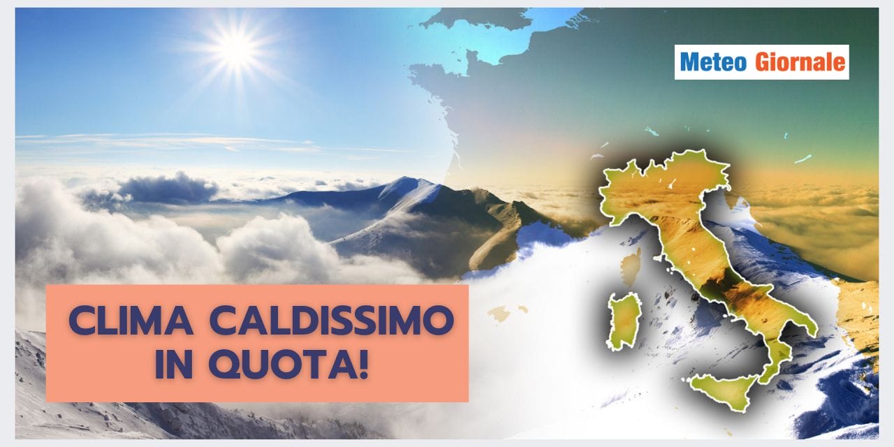 Meteo: anticiclone infinito, DISASTRO per le montagne, un possibile cambiamento