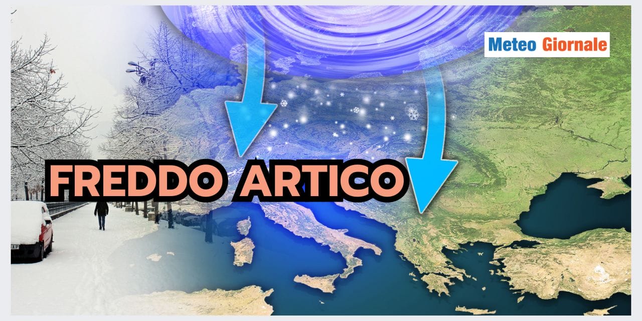 Meteo: riscaldamento stratosferico e arrivo del freddo artico