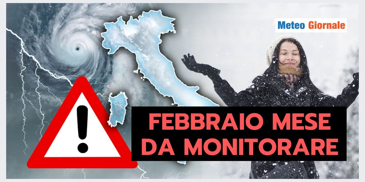 Febbraio peggio di Gennaio? Sarebbe normale nel meteo d’inverno