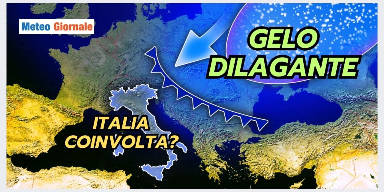 Meteo: GELO DILAGANTE in Europa. Conseguenze in Italia