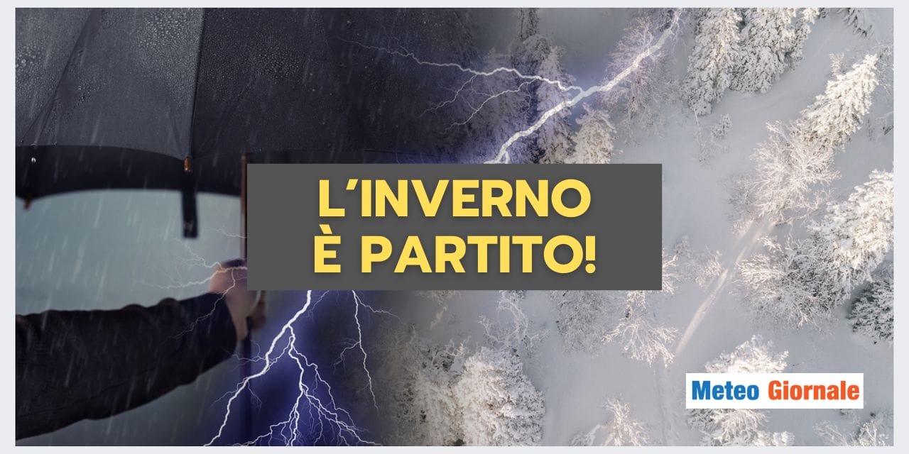 Meteo: l'Inverno è arrivato TARDI, ma ora si fa interessante