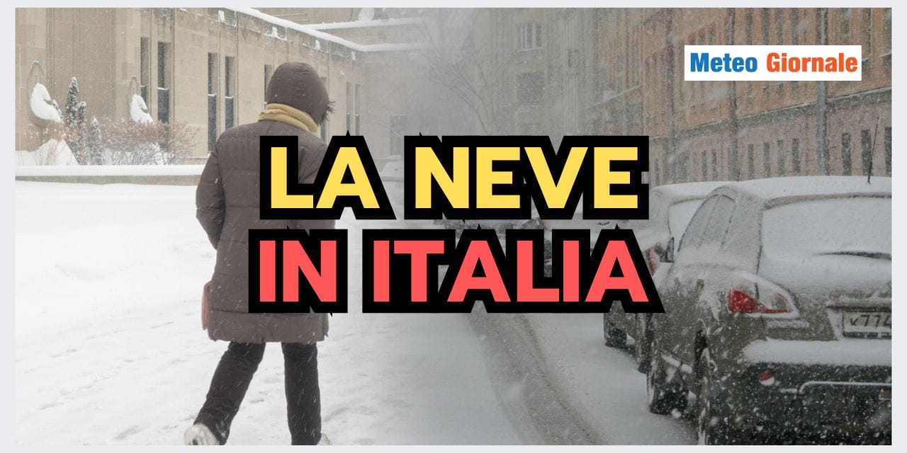 La bellezza della neve: caratteristica del meteo invernale