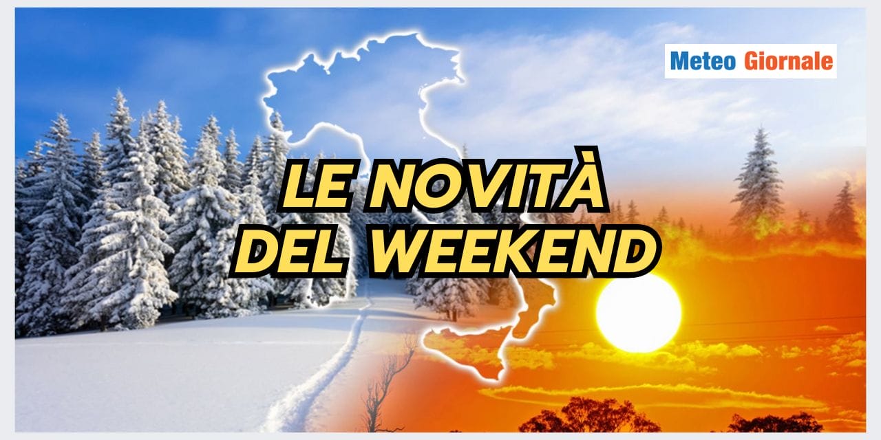 Meteo weekend 13-14 Gennaio: Attenzione a Domenica