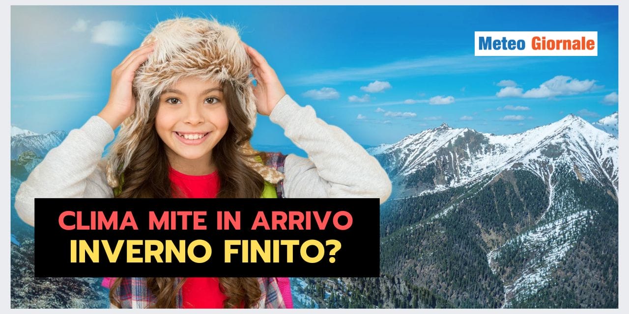 Caldo anomalo a Gennaio, addio meteo invernale?