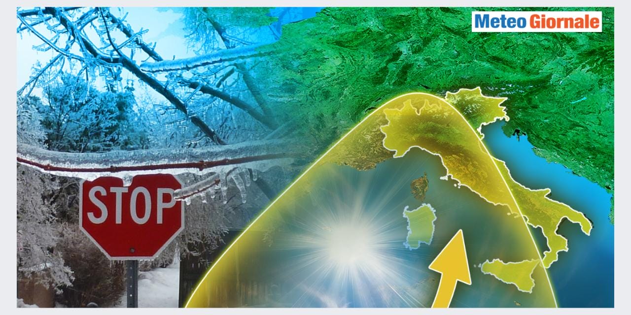 Anticiclone e Inverno assente