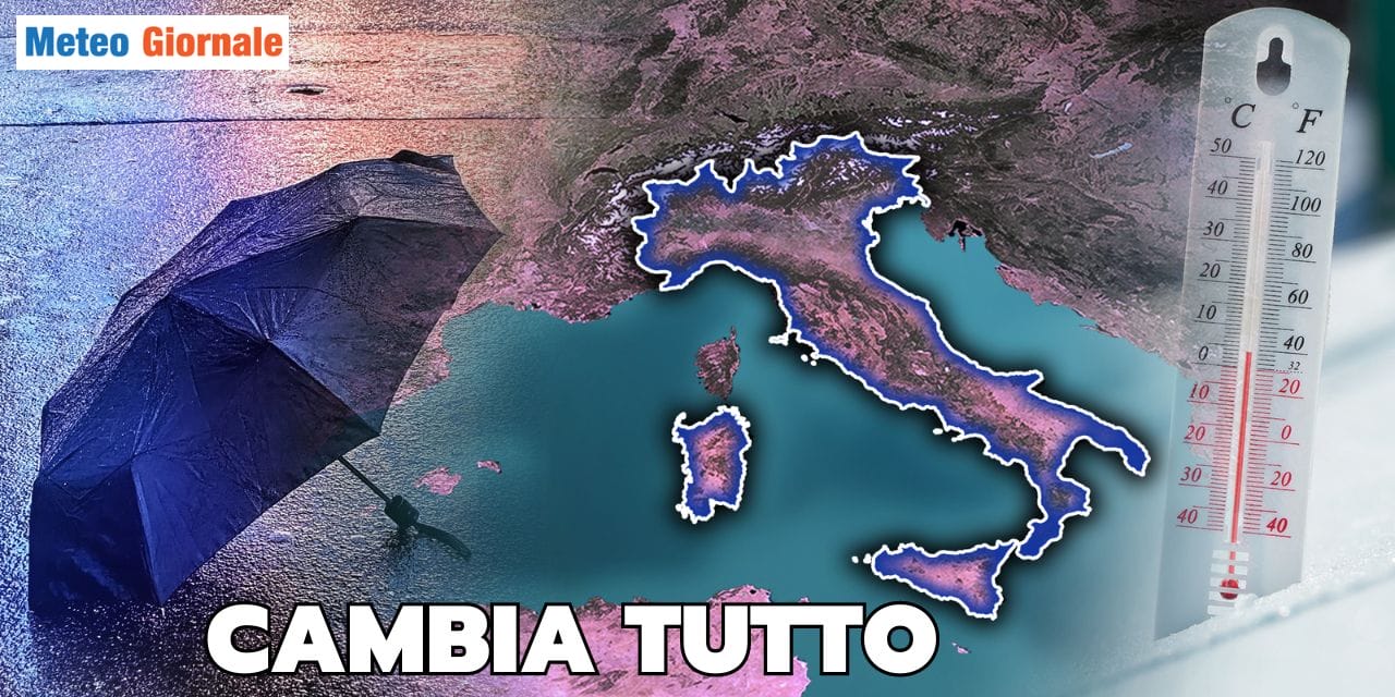 Febbraio inizia con maltempo ma ci sono novità importanti nel meteo