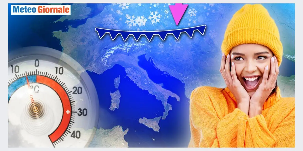 Gelo sull'Europa, ma l'Italia potrebbe rimanere protetta
