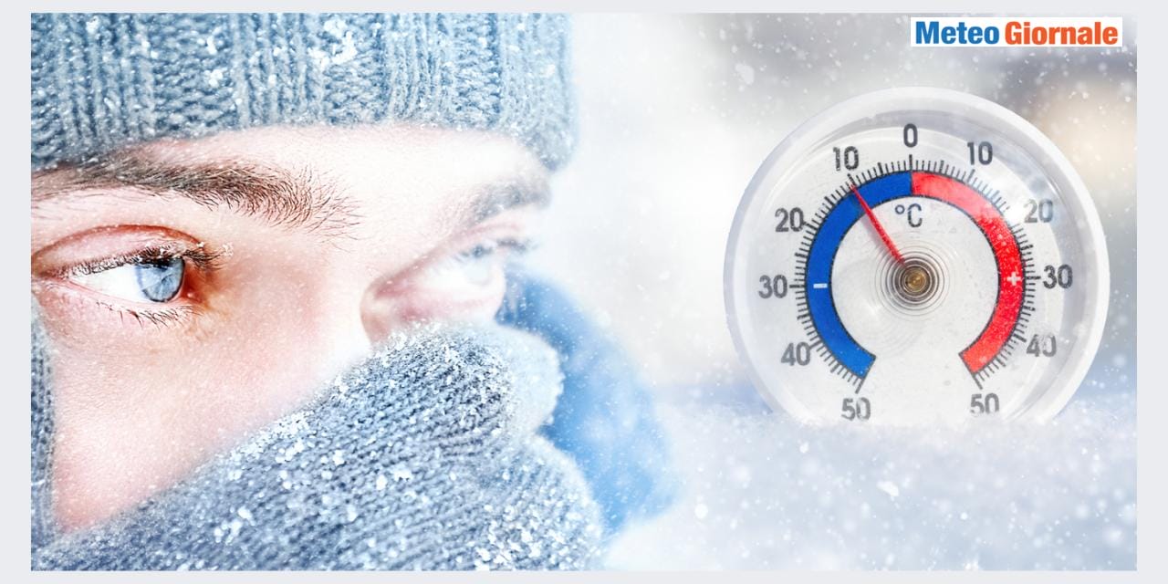 Meteo: irrompe il freddo artico, in arrivo forti gelate