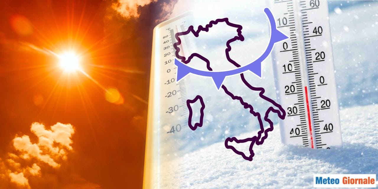 Meteo: bolla calda spazzata via dal ritorno del freddo artico e della neve