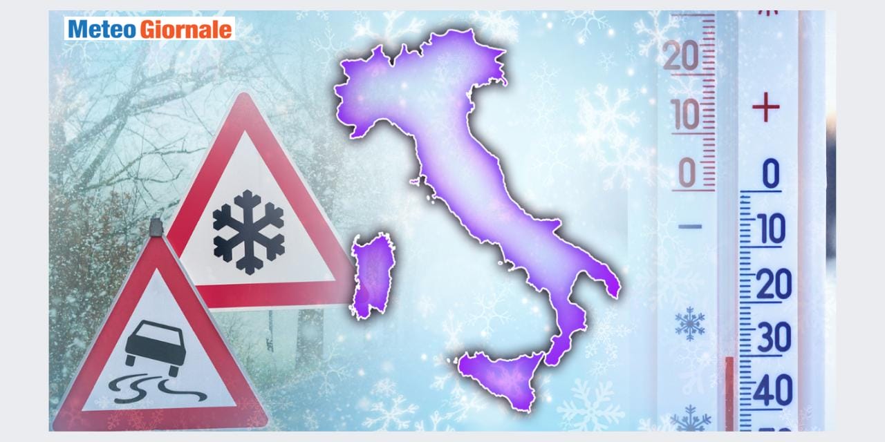 Meteo: in settimana arrivano freddo e neve