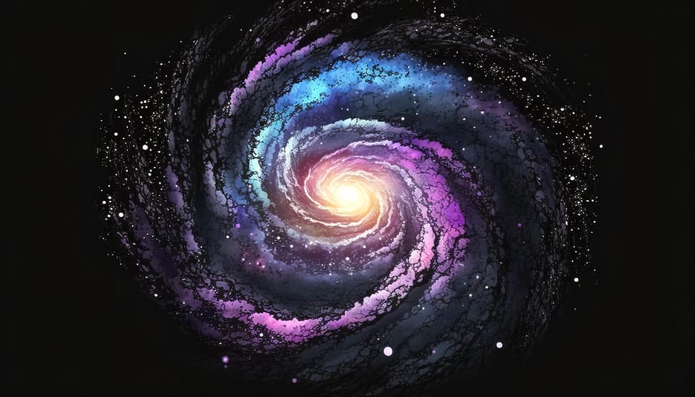 Come si creano le stelle: lo studio della galassia Whirlpool