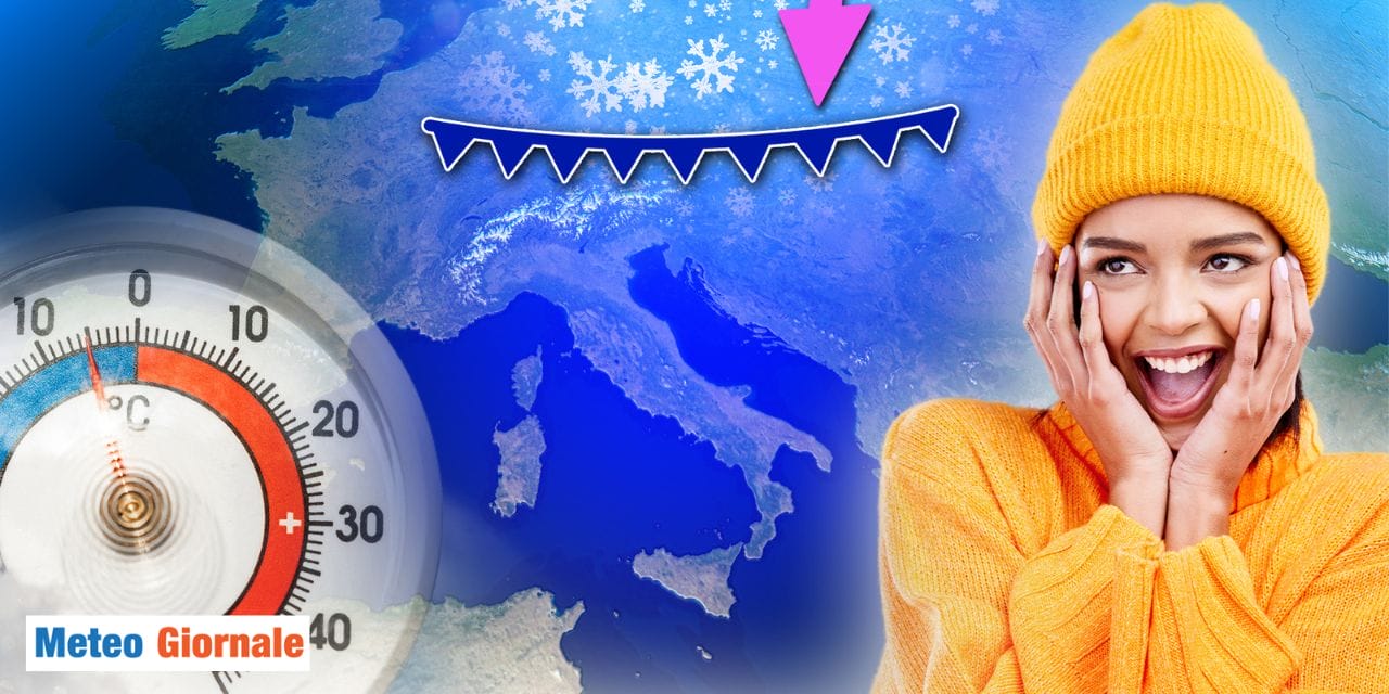 Meteo: il gelo a un passo dall'Italia, che fine farà