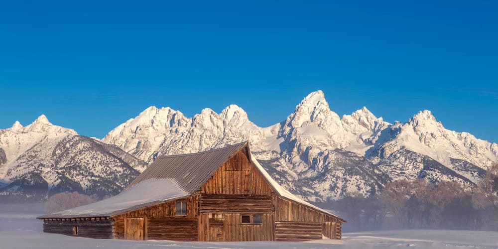 Alla ricerca dell’inverno nel selvaggio West: una valle incantata nel Wyoming