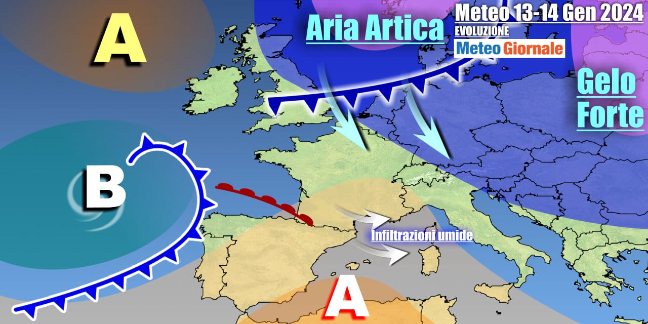 Meteo Italia: dal freddo al nuovo scenario nella prossima settimana