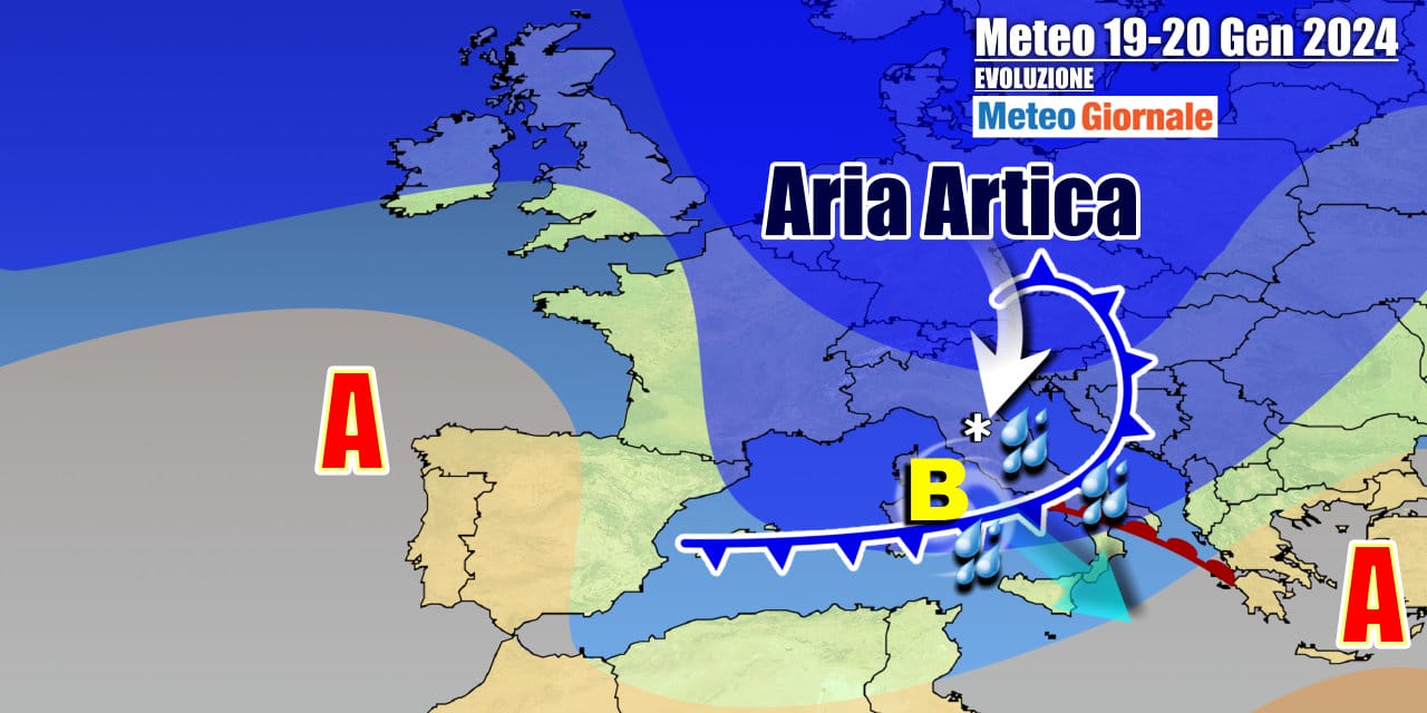 Meteo Italia: da una perturbazione all’altra, neve a quote basse