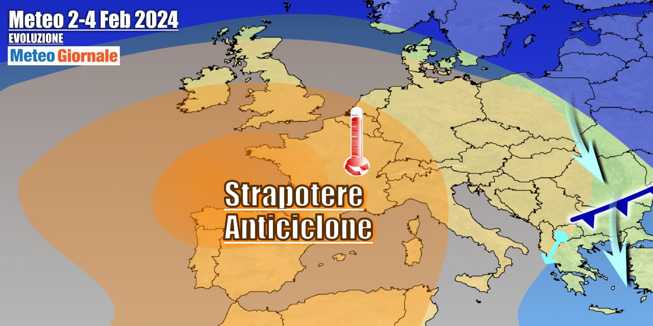Meteo Italia: Anticiclone duro a morire, ma c’è la data in cui finirà