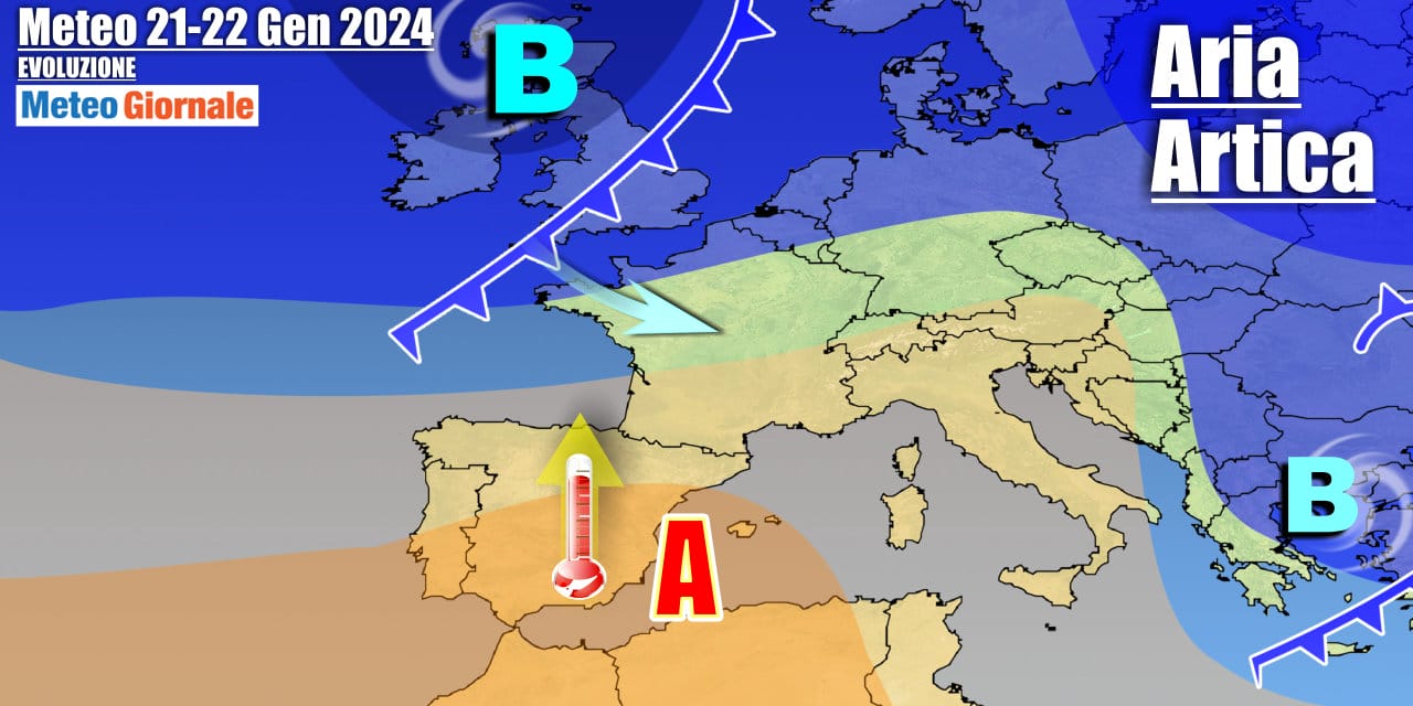 Meteo Italia: weekend invernale, poi cambia tutto col super Anticiclone