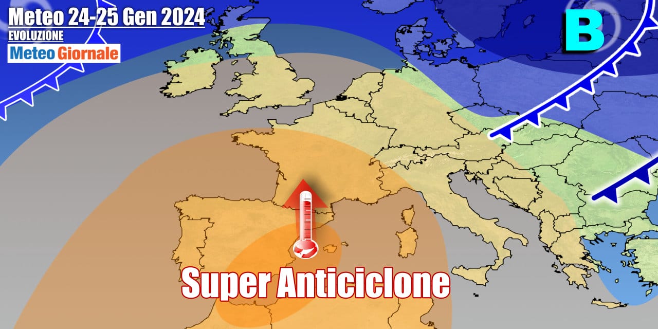Meteo Italia: dal freddo al super Anticiclone che spazzerà via l’Inverno