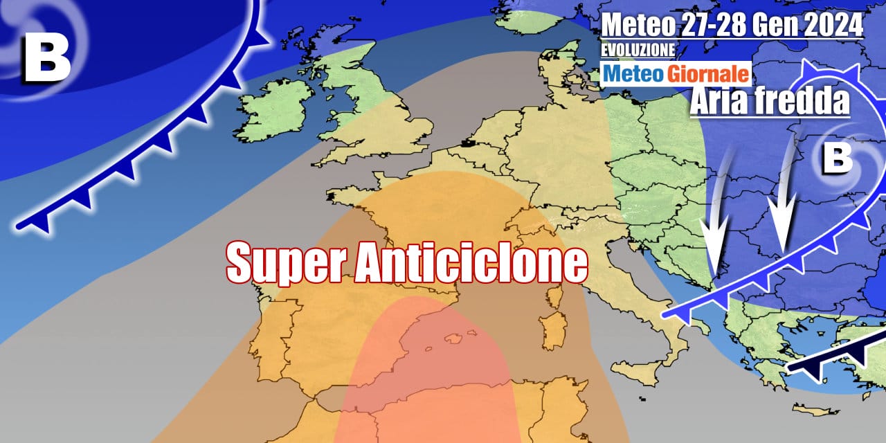 Meteo Italia: grosso Anticiclone e aria di Primavera, ma nel weekend cambia