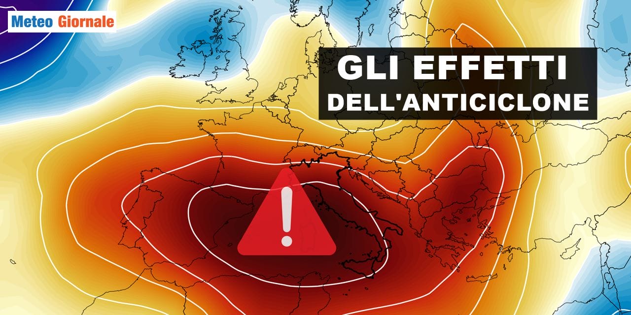 Meteo: forte anticiclone in arrivo, conseguenze sull'Inverno