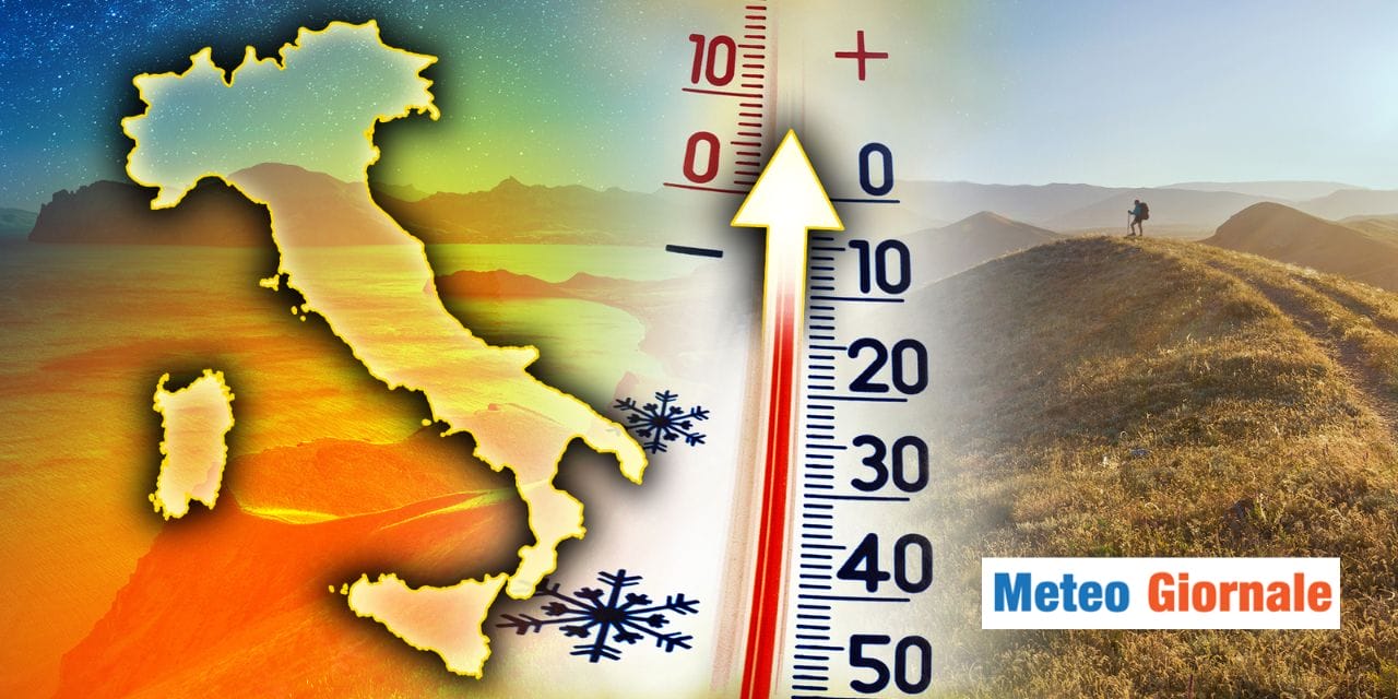 Meteo: alta pressione estiva minaccia l'Italia