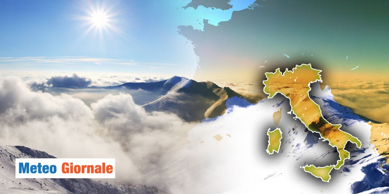 Meteo: imponente anticiclone spazza-inverno, è tutto vero
