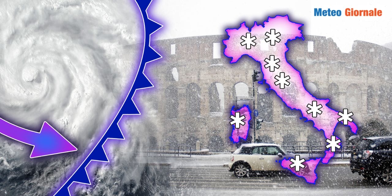 Gelo e Neve verso Italia. Scandinavia fu l'inizio, ma ora è peggio. Rischio meteo estremo Febbraio 2012