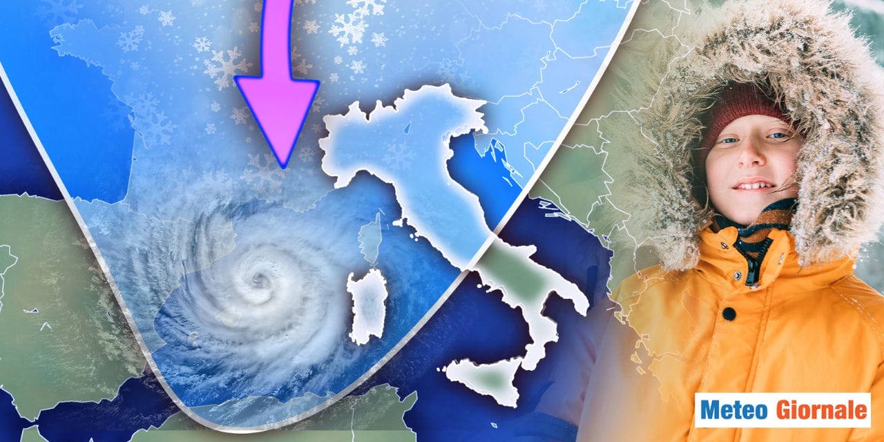 Meteo: perturbazione porterà maltempo e neve in Italia