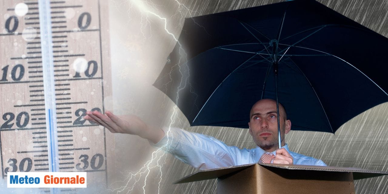 Alta pressione addio, da venerdì meteo stravolto