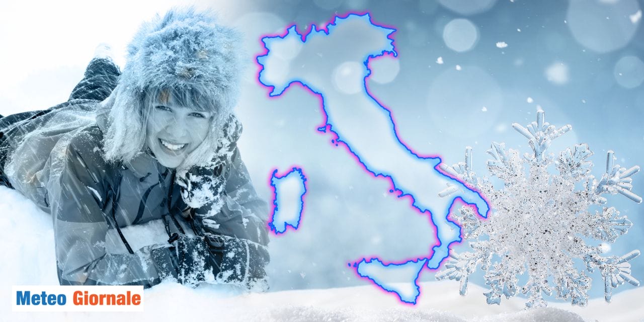 Meteo: prima il maltempo, poi il freddo vero e il gelo