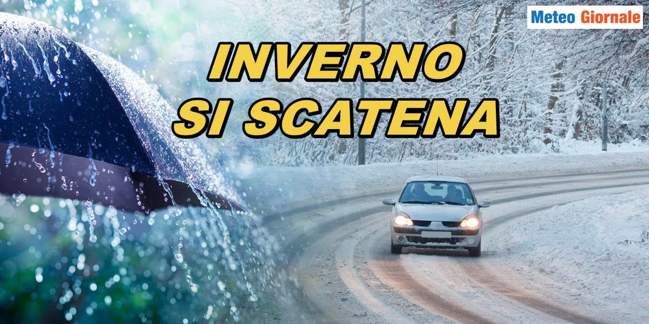 Previsioni meteo: dall'Epifania succederà di tutto, inverno finalmente scatenato