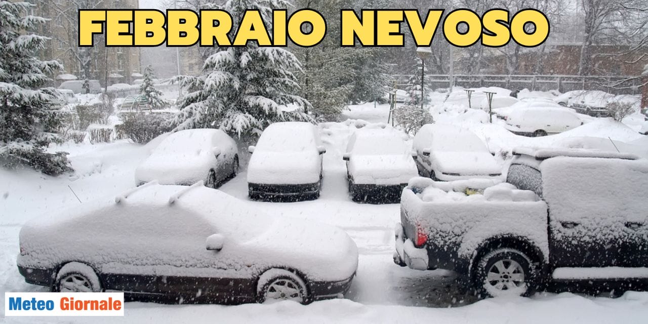 Meteo, Inverno di Febbraio da neve per Napoli, Roma, Milano