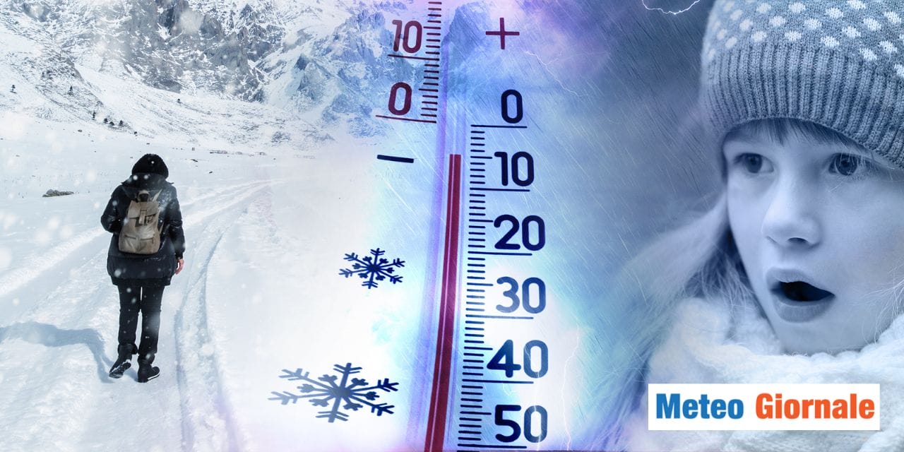 Meteo: finalmente si parla di gelo e neve, ecco da quando