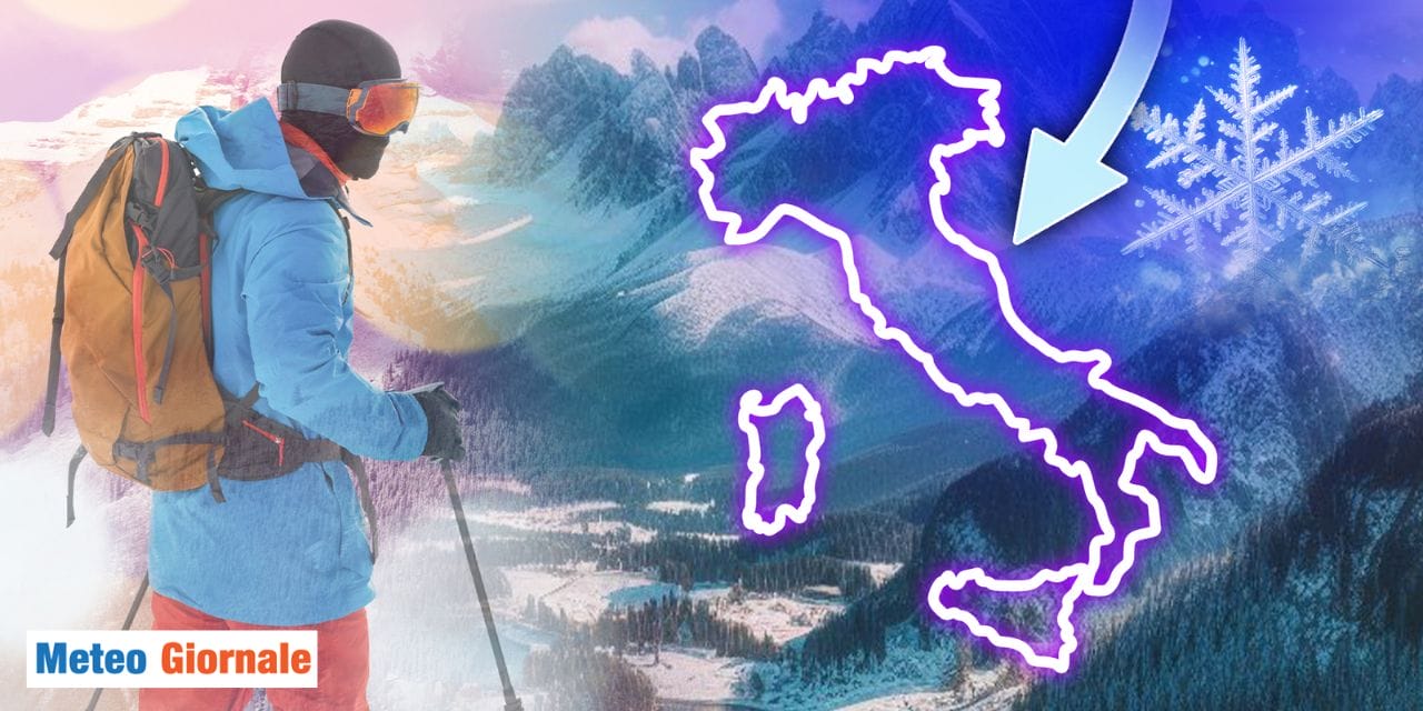 Meteo: verso un fine settimana di freddo pungente